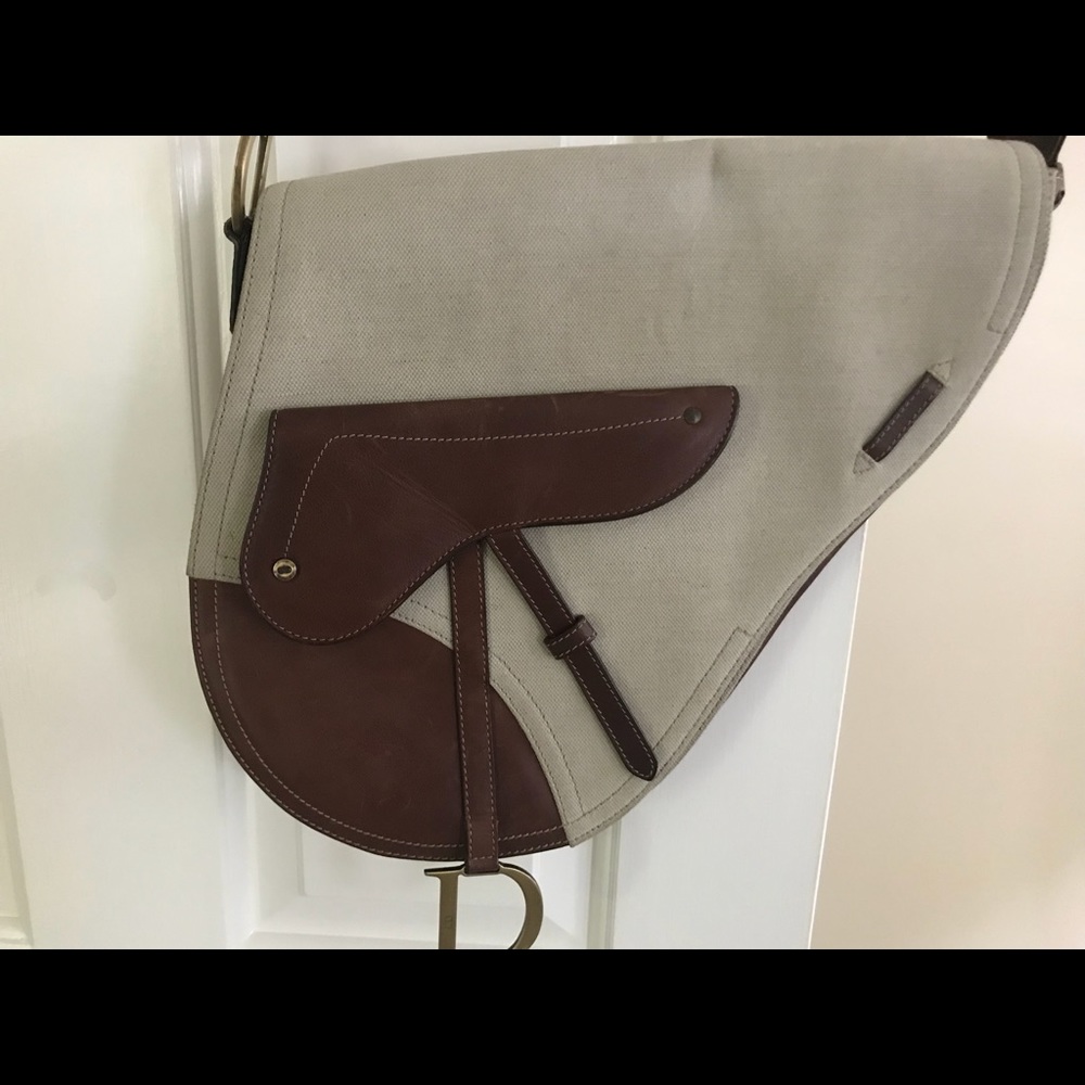 Authentic Christian Dior BaudrierMessenger Bag2002